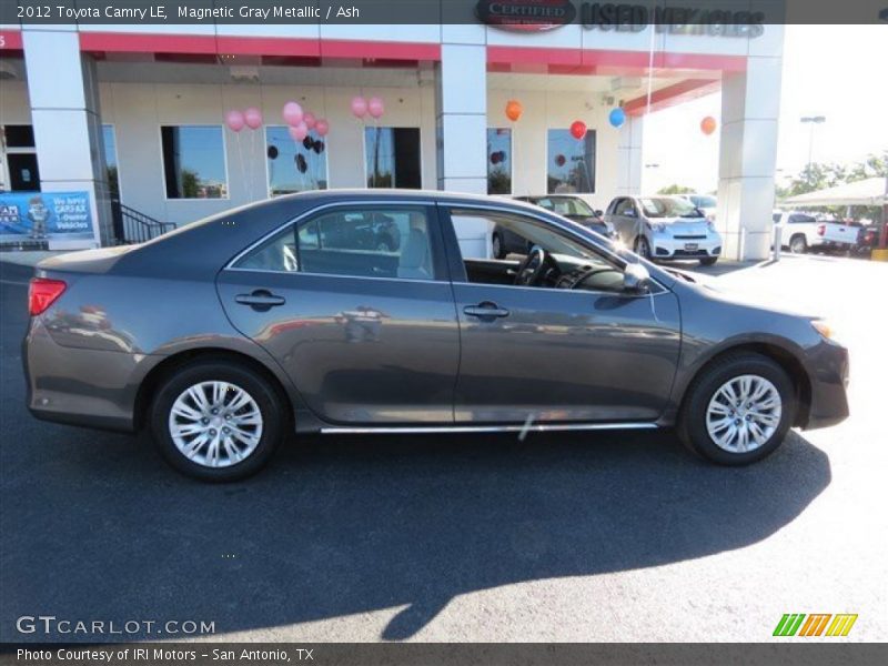 Magnetic Gray Metallic / Ash 2012 Toyota Camry LE