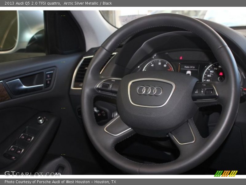 Arctic Silver Metallic / Black 2013 Audi Q5 2.0 TFSI quattro