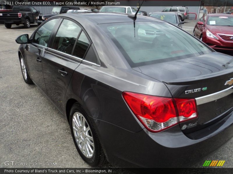 Taupe Gray Metallic / Medium Titanium 2011 Chevrolet Cruze ECO