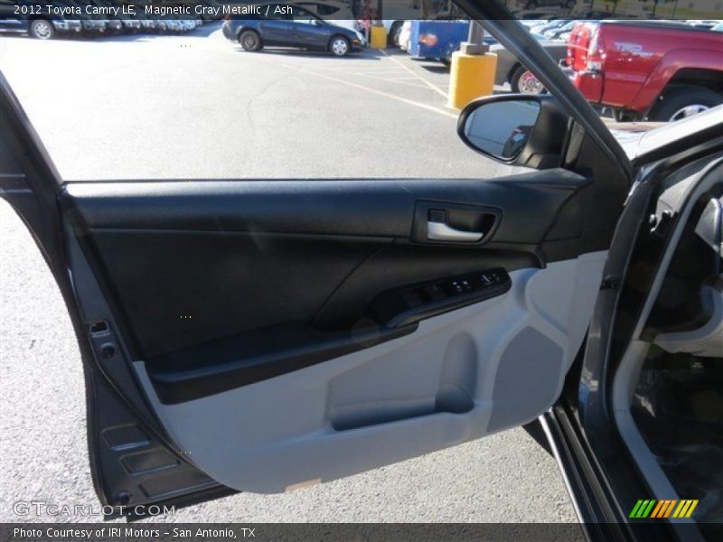 Magnetic Gray Metallic / Ash 2012 Toyota Camry LE
