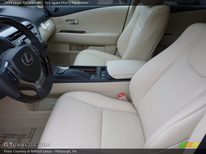 Fire Agate Pearl / Parchment 2014 Lexus RX 350 AWD