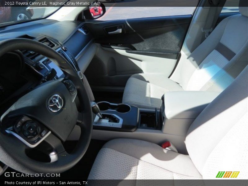 Magnetic Gray Metallic / Ash 2012 Toyota Camry LE