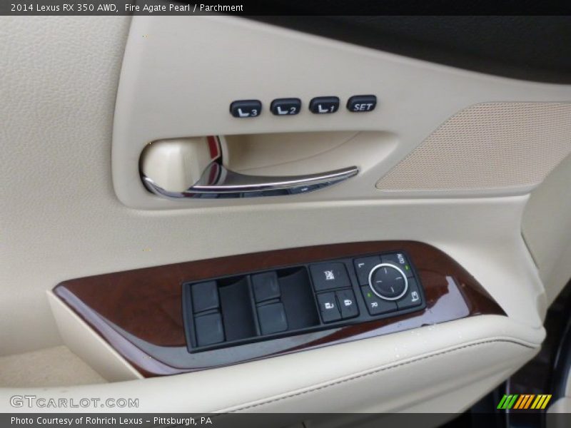 Fire Agate Pearl / Parchment 2014 Lexus RX 350 AWD