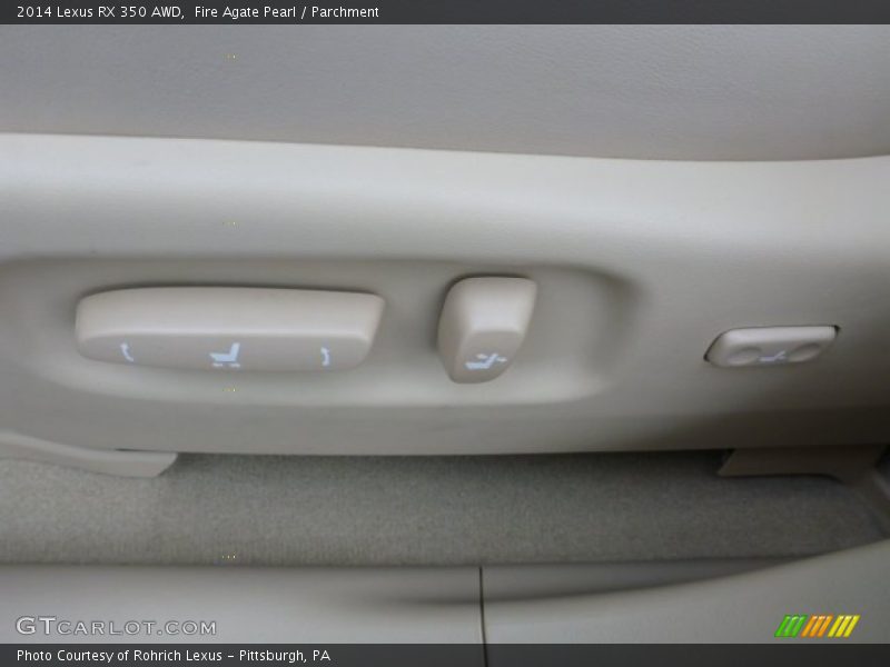 Fire Agate Pearl / Parchment 2014 Lexus RX 350 AWD