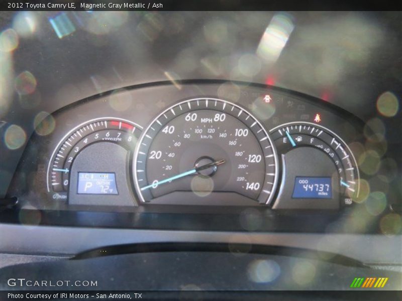 Magnetic Gray Metallic / Ash 2012 Toyota Camry LE