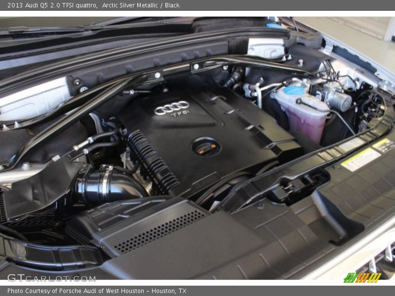 Arctic Silver Metallic / Black 2013 Audi Q5 2.0 TFSI quattro