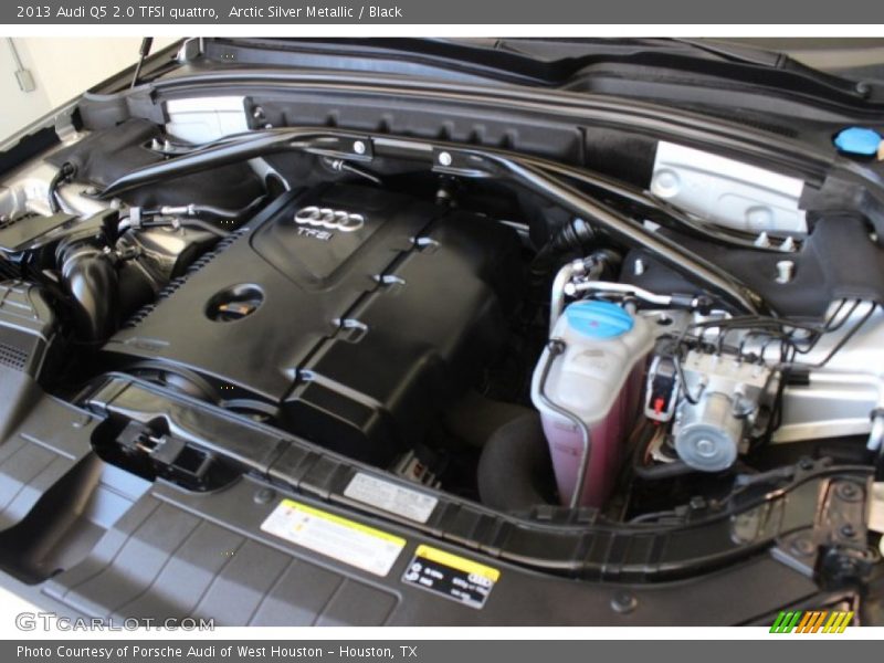 Arctic Silver Metallic / Black 2013 Audi Q5 2.0 TFSI quattro