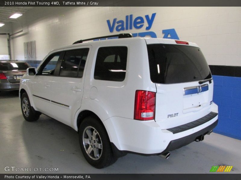 Taffeta White / Gray 2010 Honda Pilot Touring 4WD