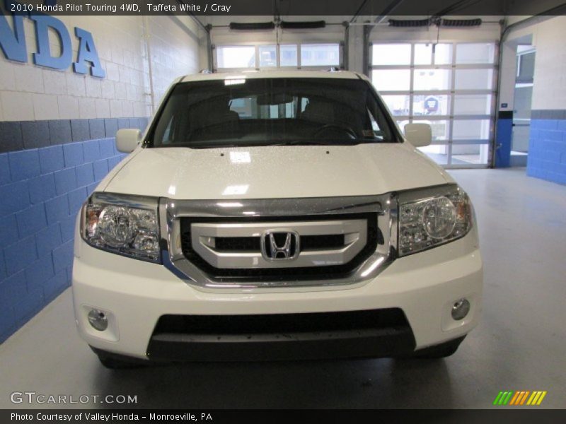 Taffeta White / Gray 2010 Honda Pilot Touring 4WD