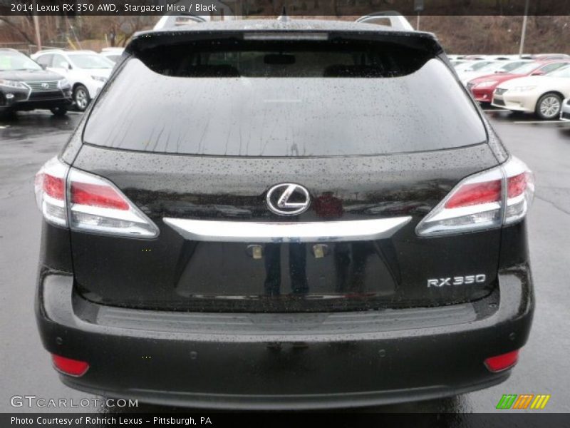 Stargazer Mica / Black 2014 Lexus RX 350 AWD