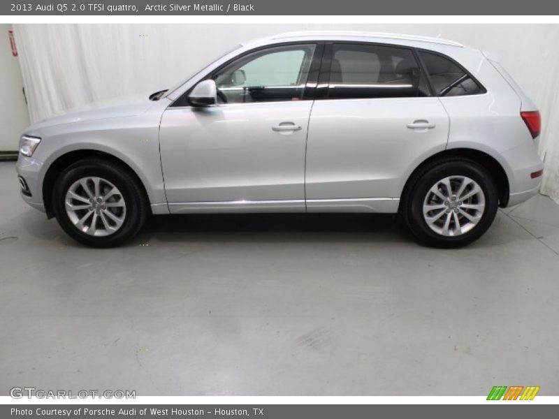 Arctic Silver Metallic / Black 2013 Audi Q5 2.0 TFSI quattro