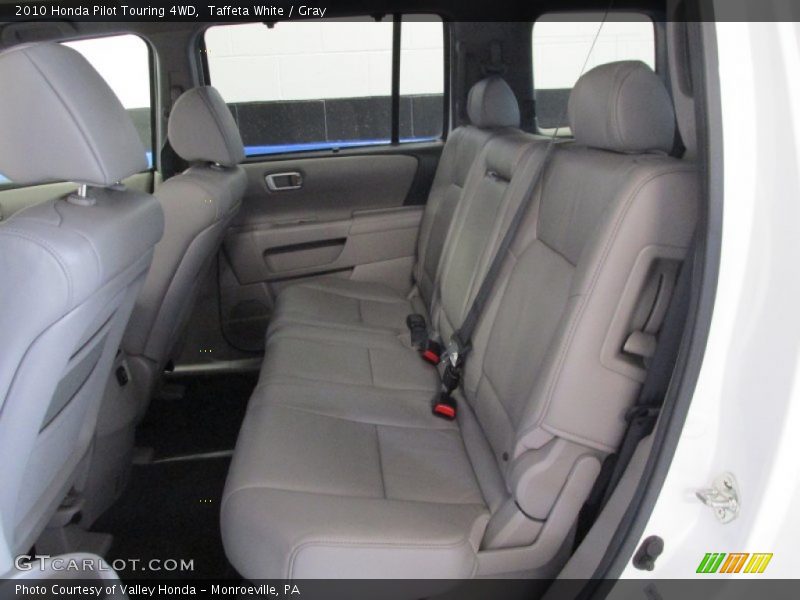Taffeta White / Gray 2010 Honda Pilot Touring 4WD