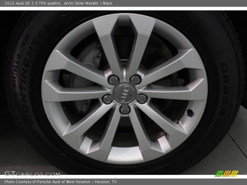 Arctic Silver Metallic / Black 2013 Audi Q5 2.0 TFSI quattro