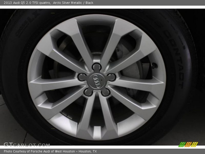 Arctic Silver Metallic / Black 2013 Audi Q5 2.0 TFSI quattro
