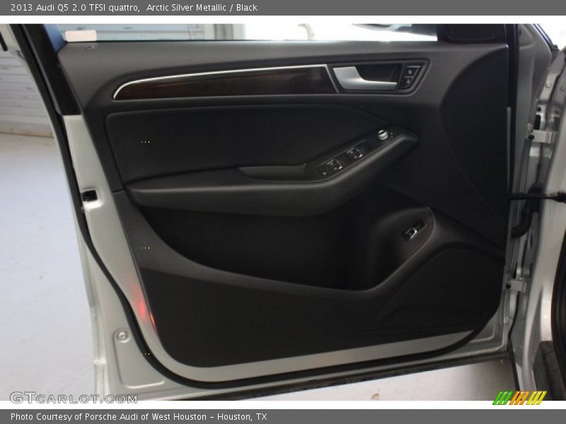 Arctic Silver Metallic / Black 2013 Audi Q5 2.0 TFSI quattro