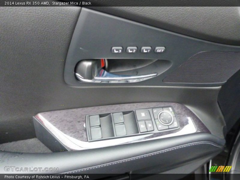 Stargazer Mica / Black 2014 Lexus RX 350 AWD