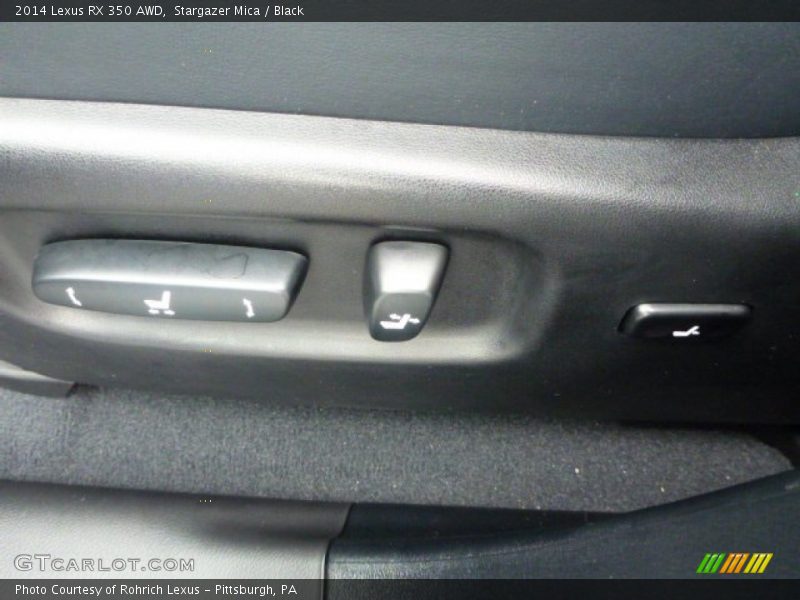 Stargazer Mica / Black 2014 Lexus RX 350 AWD