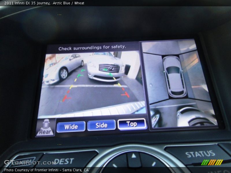 Arctic Blue / Wheat 2011 Infiniti EX 35 Journey