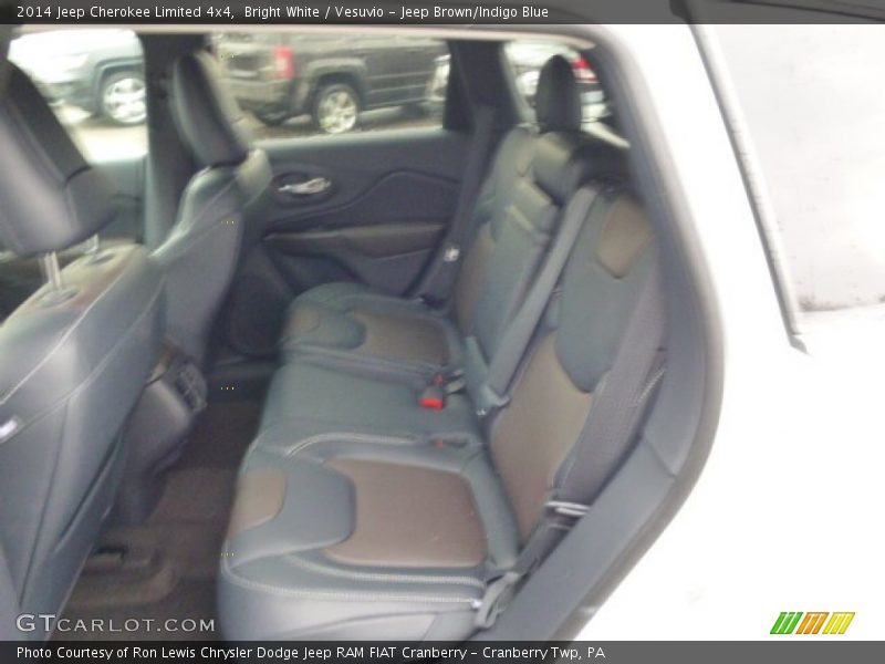 Rear Seat of 2014 Cherokee Limited 4x4