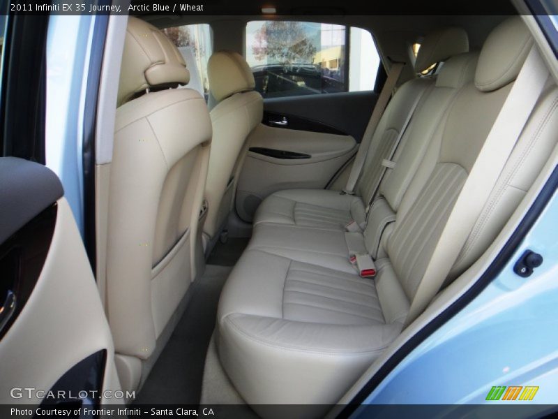Arctic Blue / Wheat 2011 Infiniti EX 35 Journey