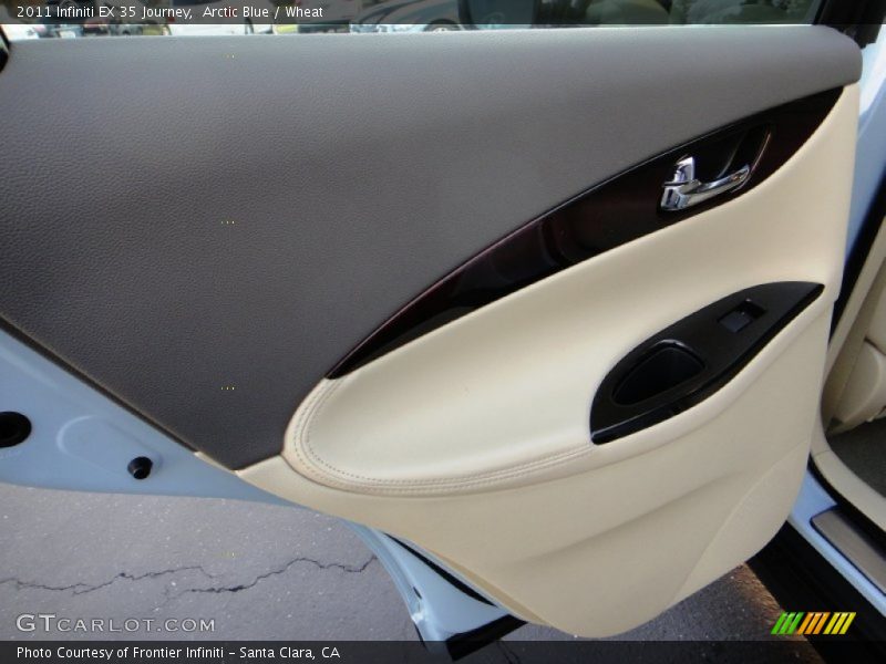 Arctic Blue / Wheat 2011 Infiniti EX 35 Journey