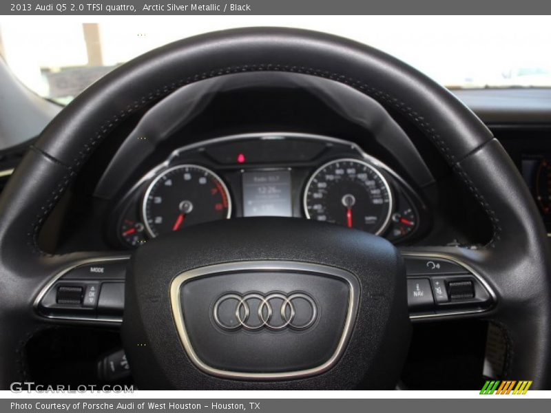 Arctic Silver Metallic / Black 2013 Audi Q5 2.0 TFSI quattro