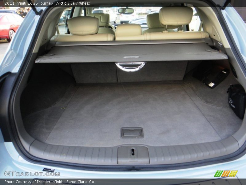 Arctic Blue / Wheat 2011 Infiniti EX 35 Journey