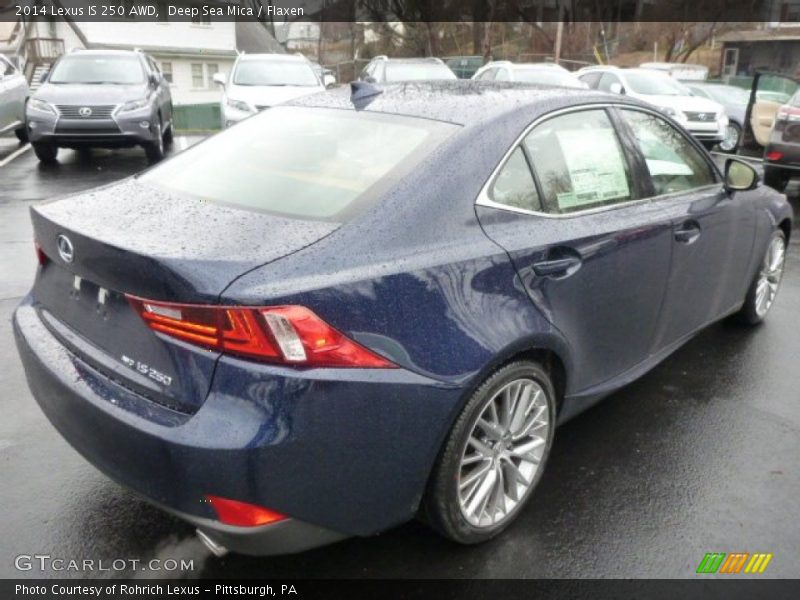 Deep Sea Mica / Flaxen 2014 Lexus IS 250 AWD