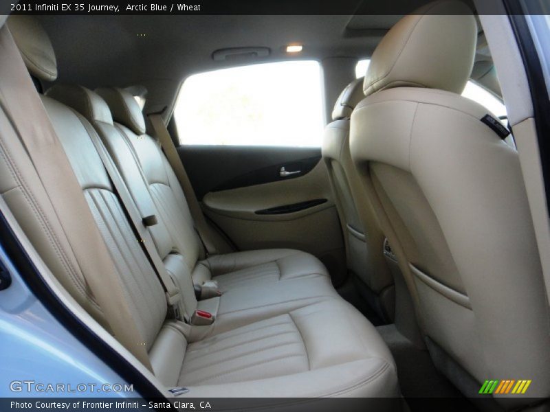 Arctic Blue / Wheat 2011 Infiniti EX 35 Journey