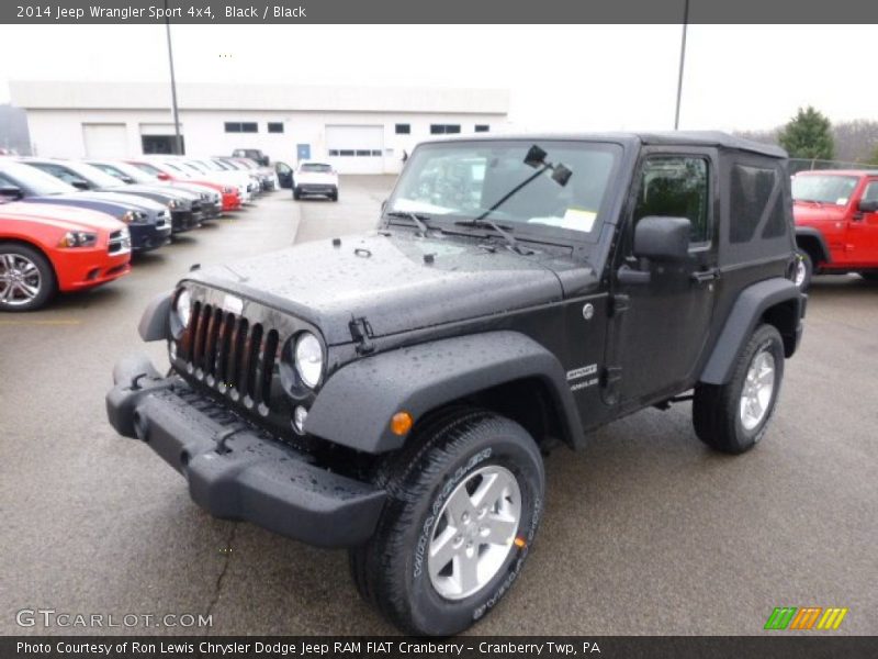 Black / Black 2014 Jeep Wrangler Sport 4x4