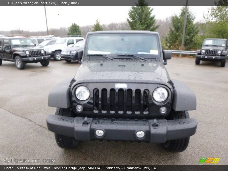 Black / Black 2014 Jeep Wrangler Sport 4x4