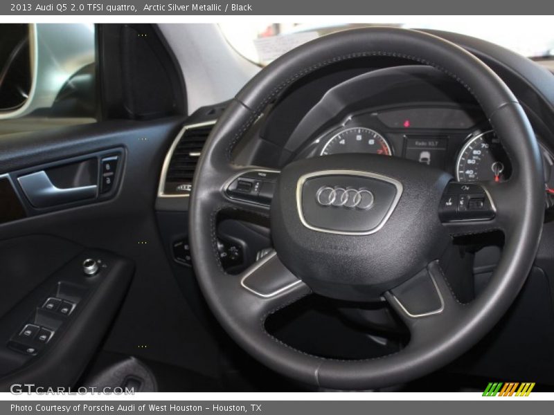 Arctic Silver Metallic / Black 2013 Audi Q5 2.0 TFSI quattro
