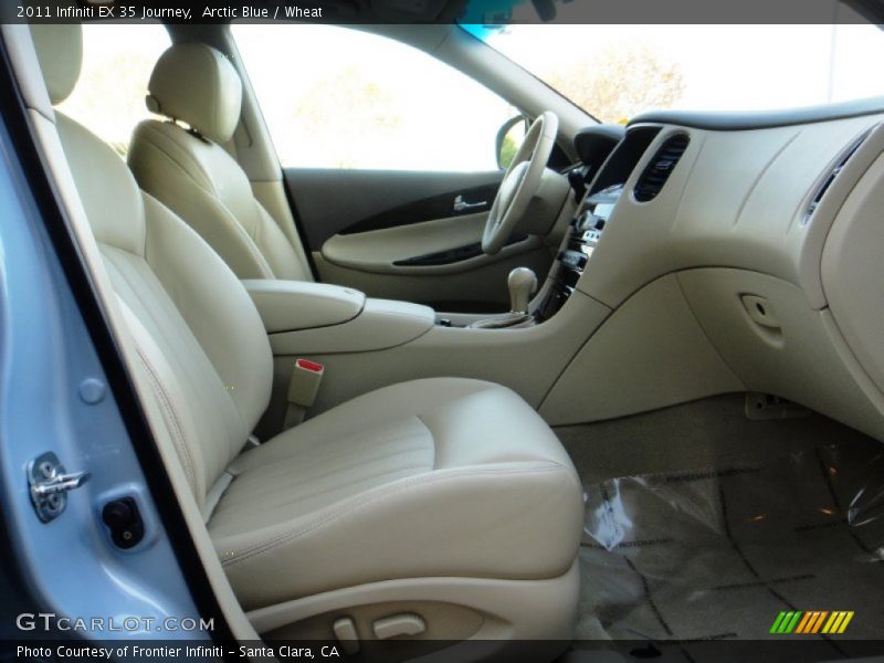 Arctic Blue / Wheat 2011 Infiniti EX 35 Journey