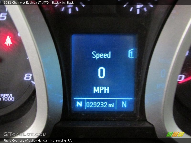Black / Jet Black 2012 Chevrolet Equinox LT AWD