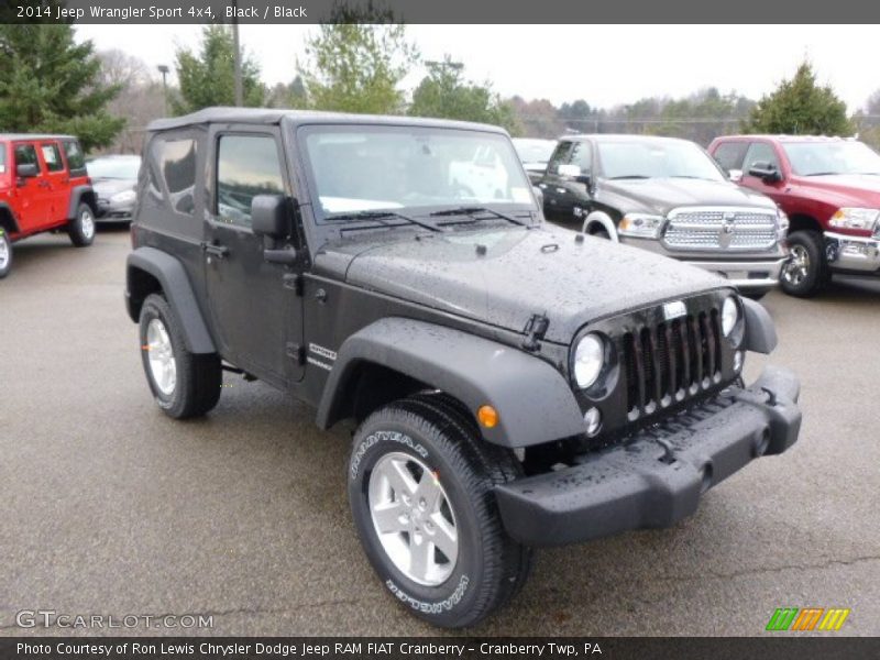 Black / Black 2014 Jeep Wrangler Sport 4x4