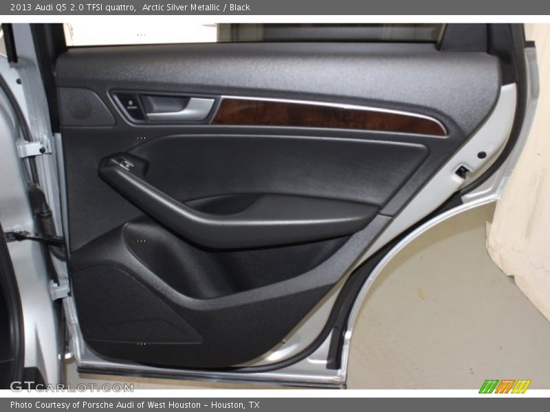 Arctic Silver Metallic / Black 2013 Audi Q5 2.0 TFSI quattro