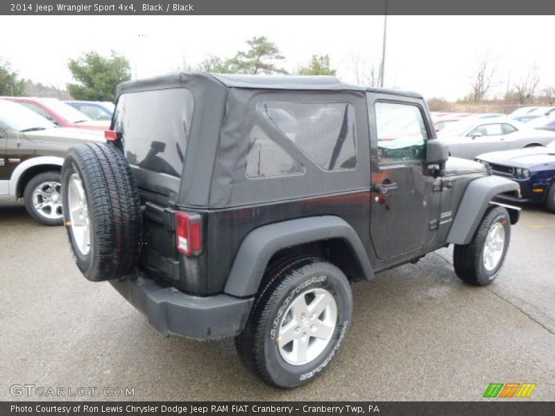 Black / Black 2014 Jeep Wrangler Sport 4x4