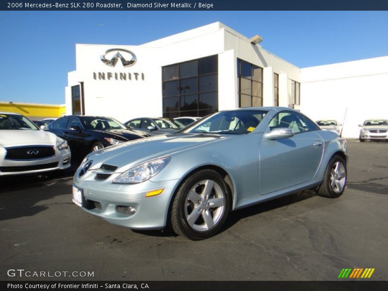 Front 3/4 View of 2006 SLK 280 Roadster