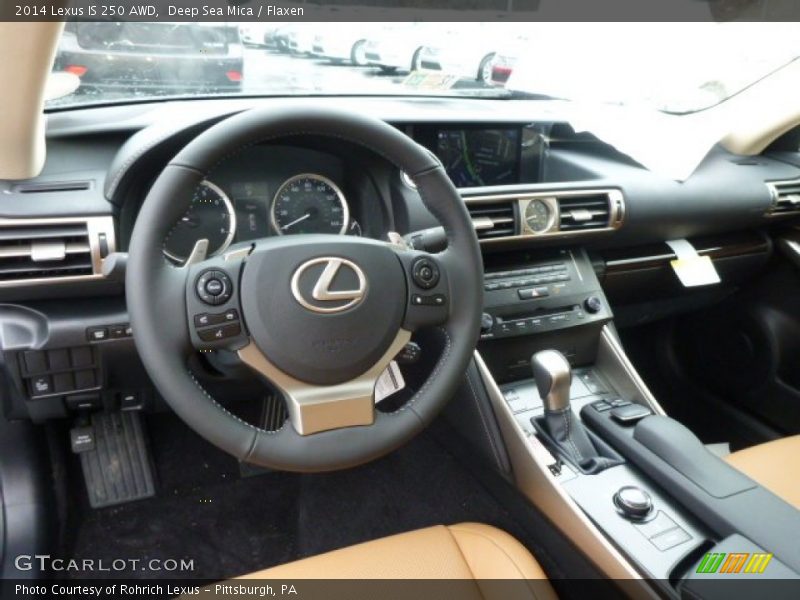 Deep Sea Mica / Flaxen 2014 Lexus IS 250 AWD