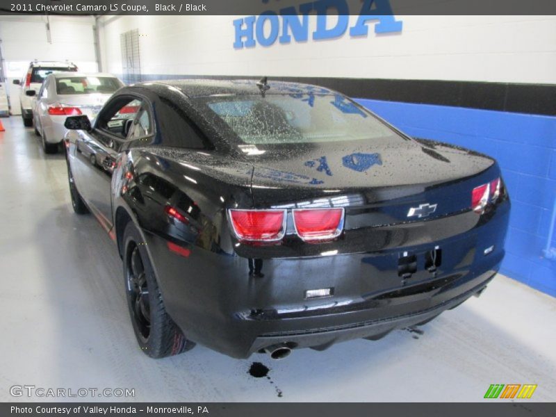 Black / Black 2011 Chevrolet Camaro LS Coupe