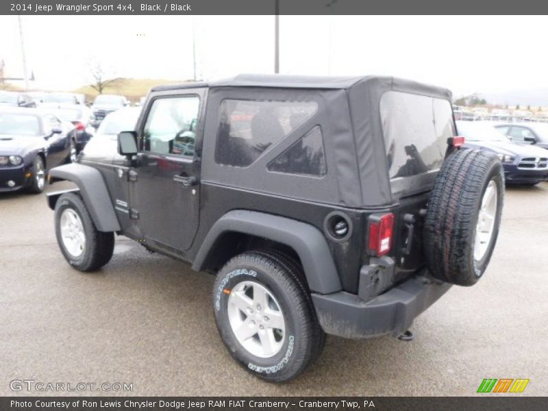 Black / Black 2014 Jeep Wrangler Sport 4x4