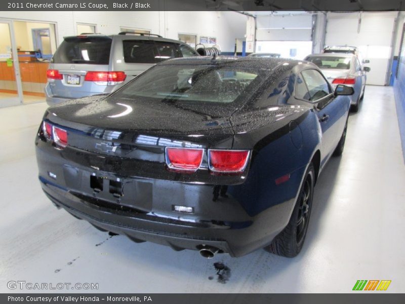 Black / Black 2011 Chevrolet Camaro LS Coupe