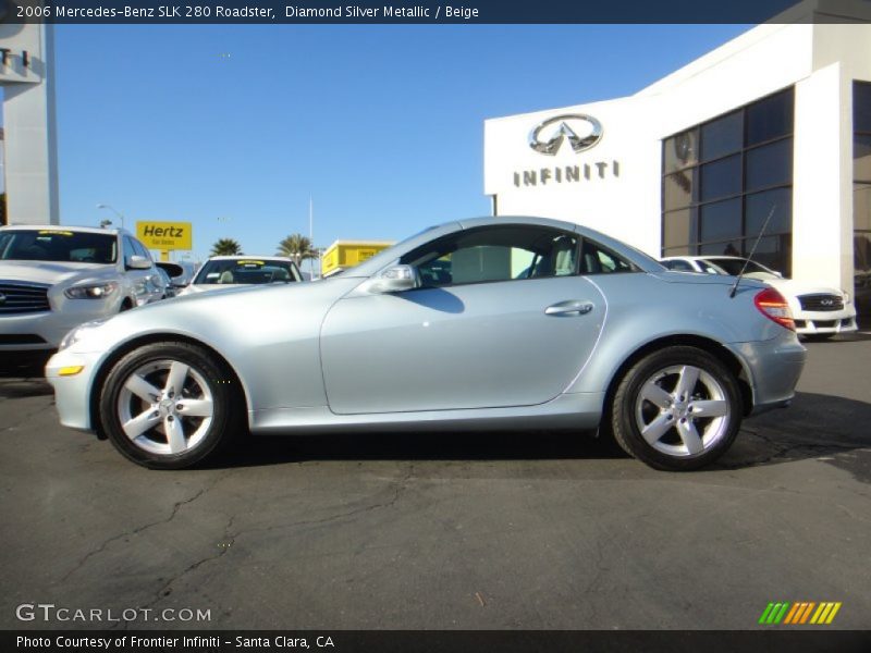  2006 SLK 280 Roadster Diamond Silver Metallic