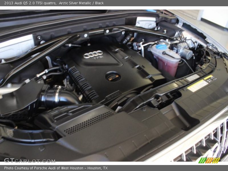 Arctic Silver Metallic / Black 2013 Audi Q5 2.0 TFSI quattro