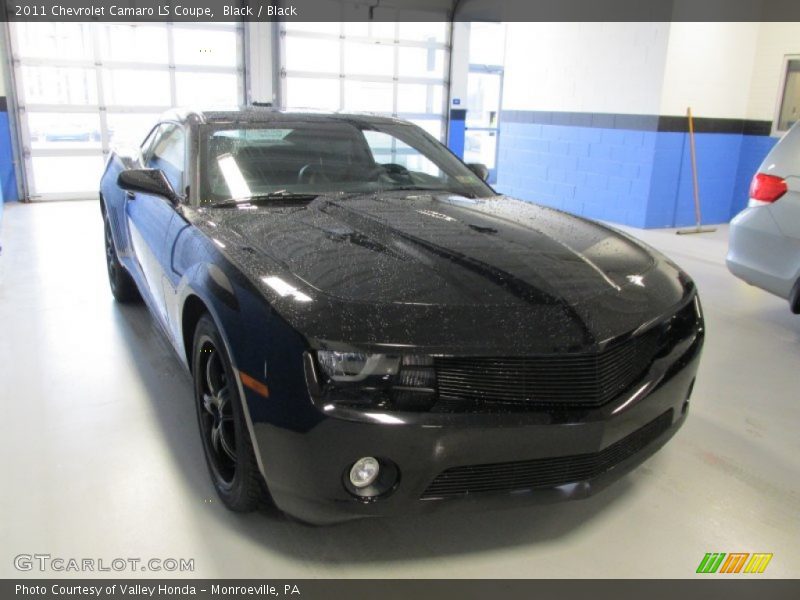 Black / Black 2011 Chevrolet Camaro LS Coupe