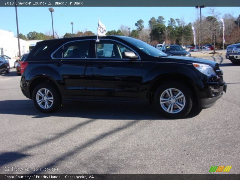 Black / Jet Black 2013 Chevrolet Equinox LS