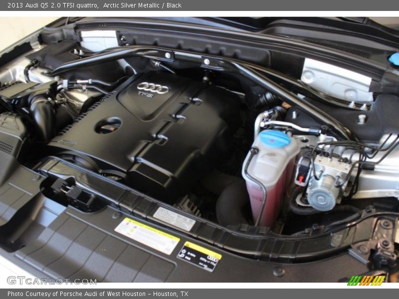 Arctic Silver Metallic / Black 2013 Audi Q5 2.0 TFSI quattro
