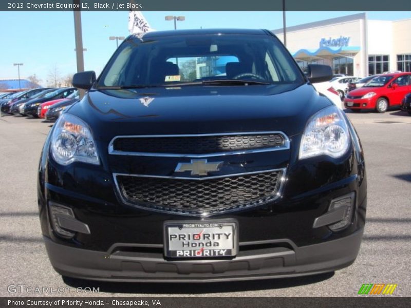 Black / Jet Black 2013 Chevrolet Equinox LS