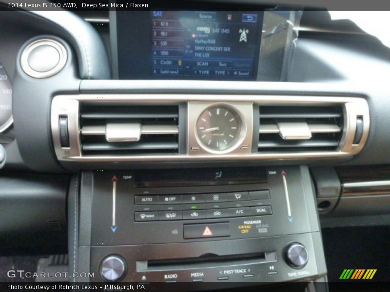 Deep Sea Mica / Flaxen 2014 Lexus IS 250 AWD