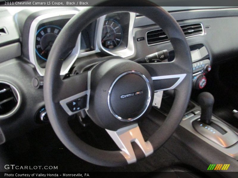 Black / Black 2011 Chevrolet Camaro LS Coupe